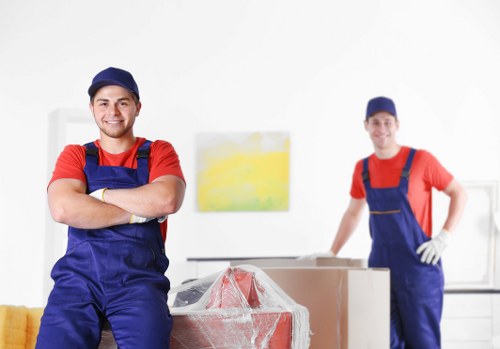 Man and van helping with a local move in New Addington