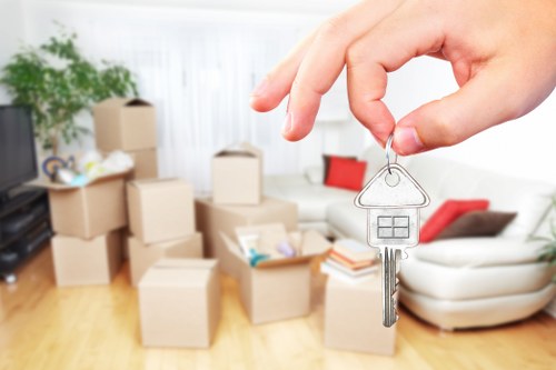 Furniture loading for a home or office move in New Addington