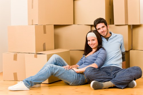 Local removals vehicle supporting homes and businesses around New Addington
