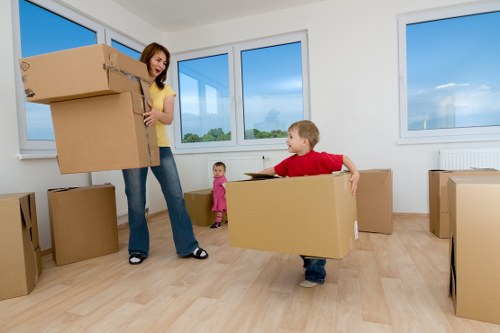 A man with a van assisting with a property move