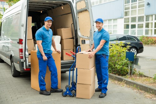 Business relocation team supporting a New Addington office move