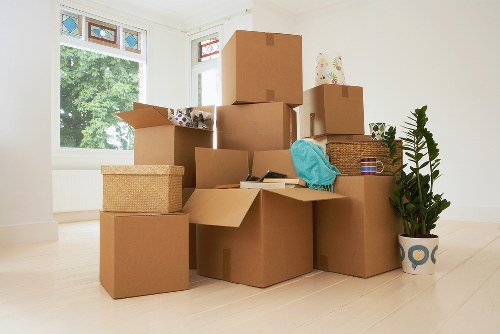 Removal van supporting a house move in New Addington